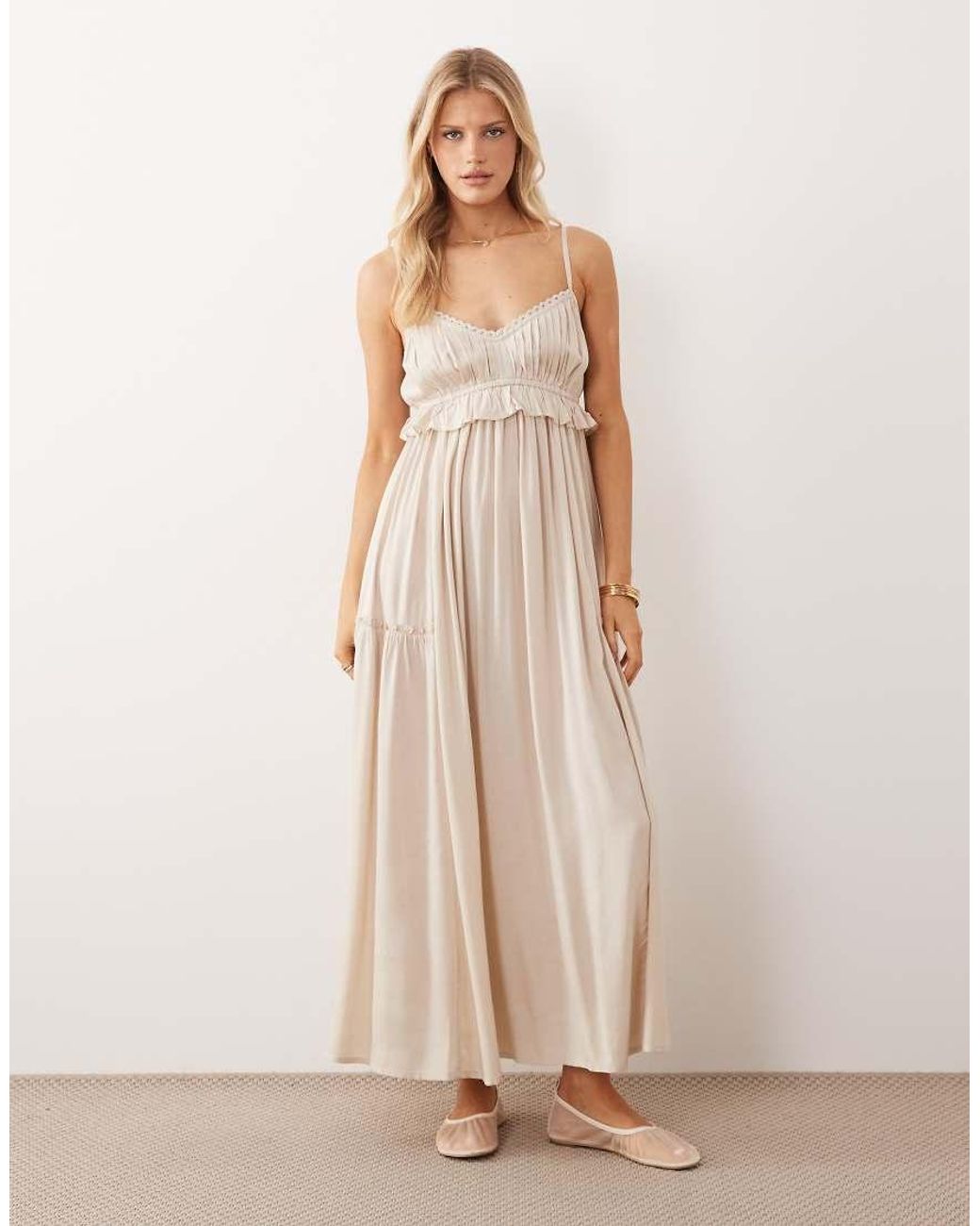 Iisla & Bird Maxi Strandjurk in het Natural