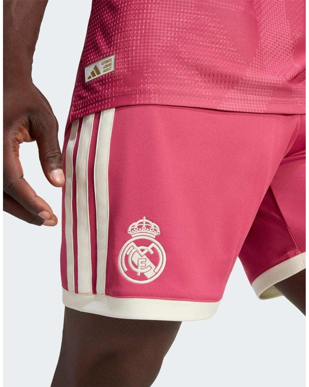 Adidas Originals Red Real Madrid 26/27 Third Shorts for men