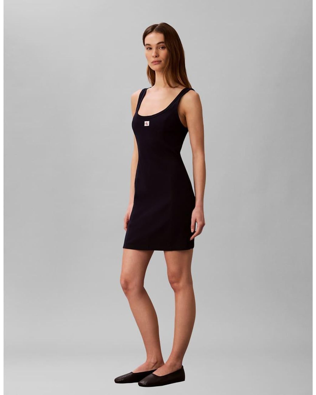 Calvin Klein Black Label Rib Mini Dress