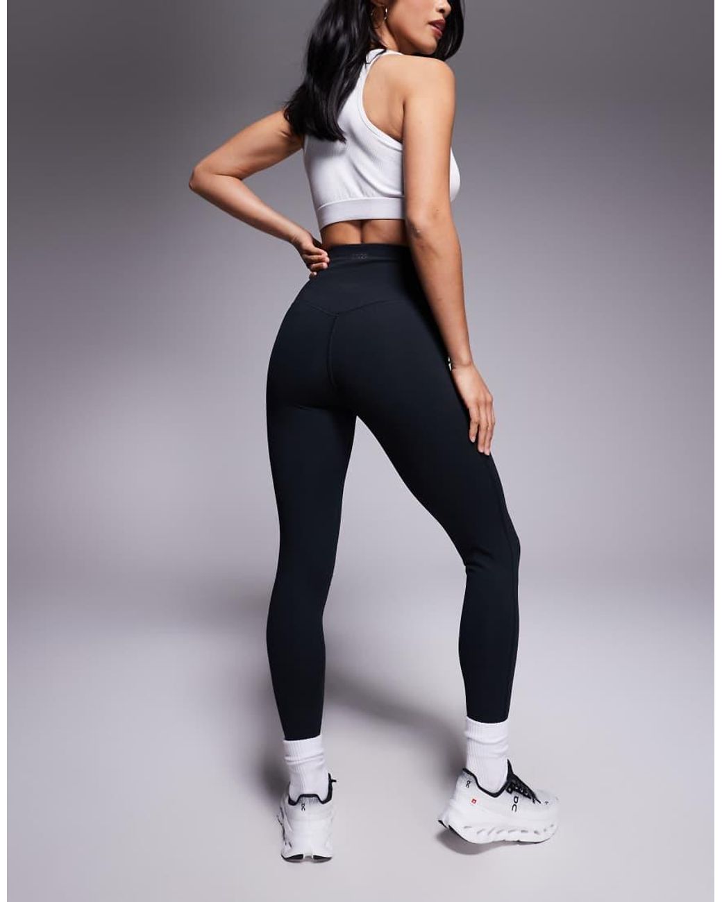 4505 Blue Petite Icon Soft Touch High Waist Yoga Legging