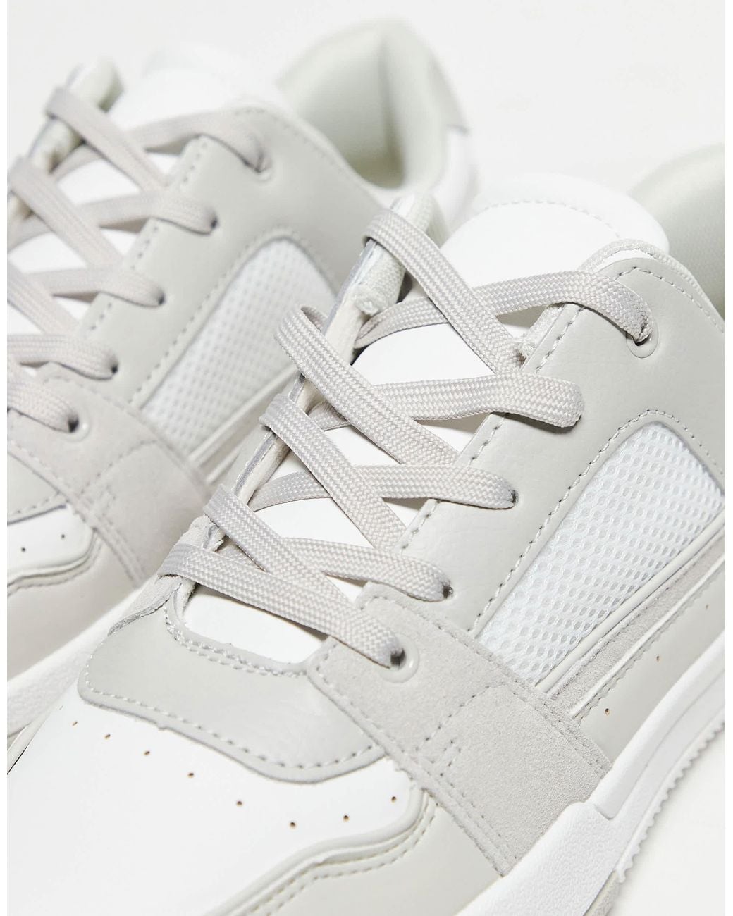 ASOS Blue Multi Panelled Trainers for men