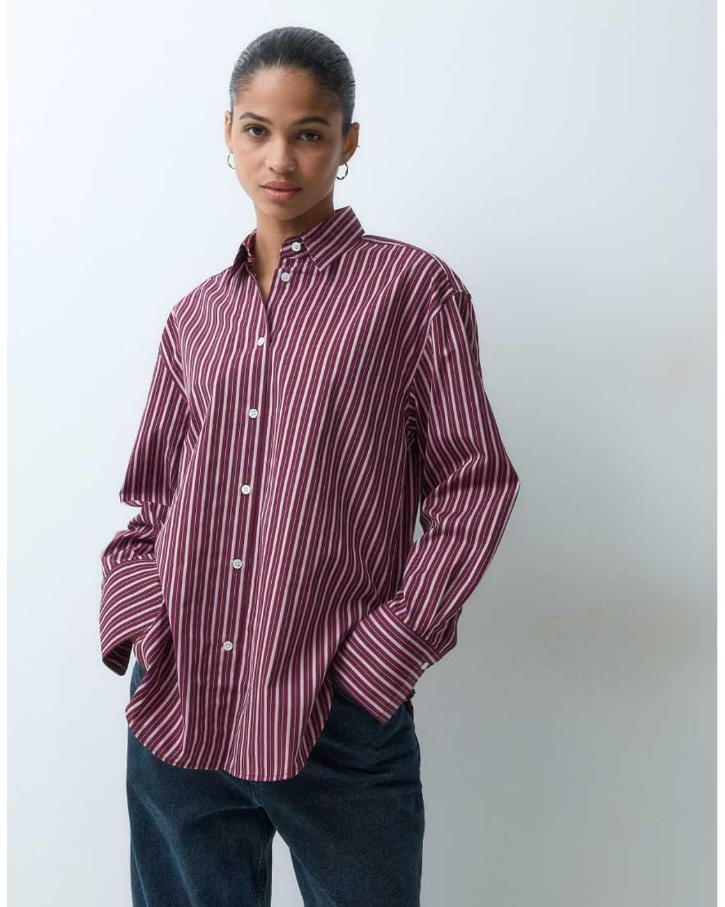 ARKET Purple Pure Cotton Shirt