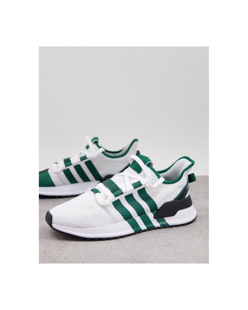 U-path run - baskets - et vert adidas Originals pour homme en coloris Blanc  | Lyst