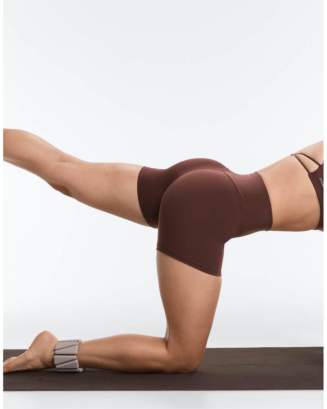 Oysho Red Comfortlux High-rise 10cm Hot Pants