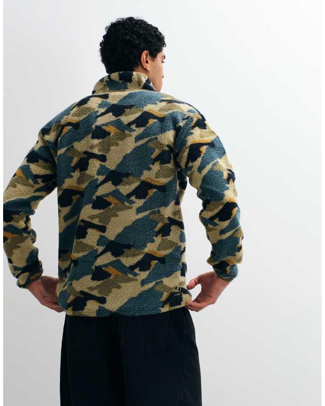 Dare 2b Green Cosy Printed Fleece for men