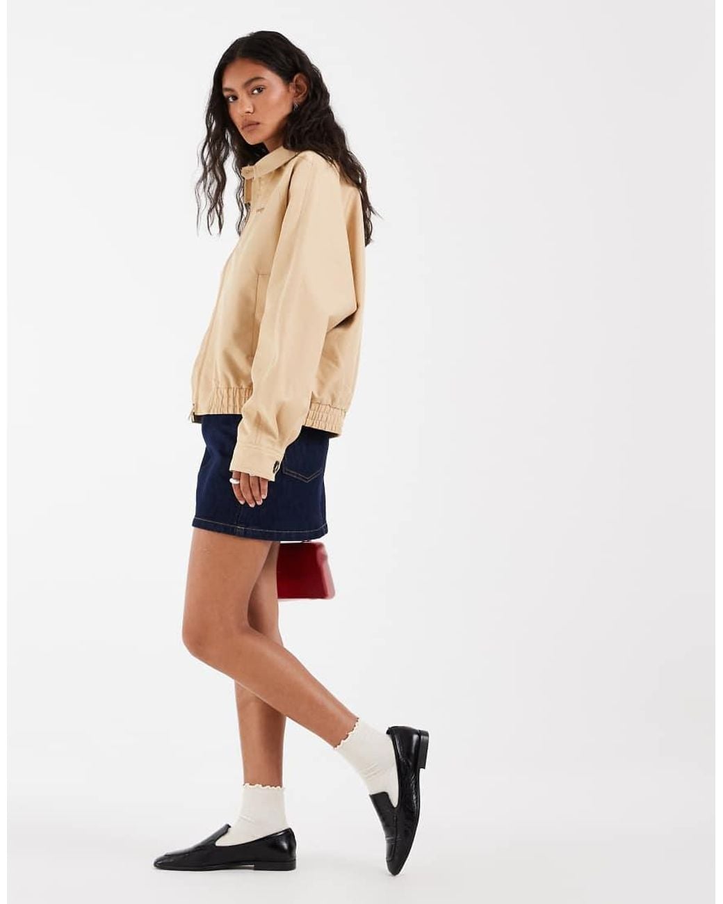 Tommy Hilfiger Blue Script Logo Coach Jacket