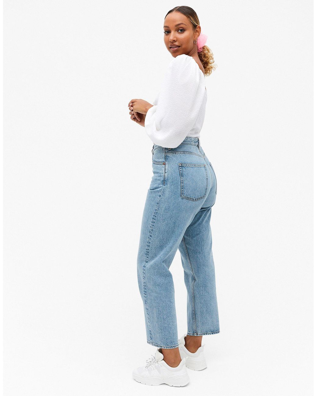 Monki Kyo Organic Cotton Barrel Leg Mom 