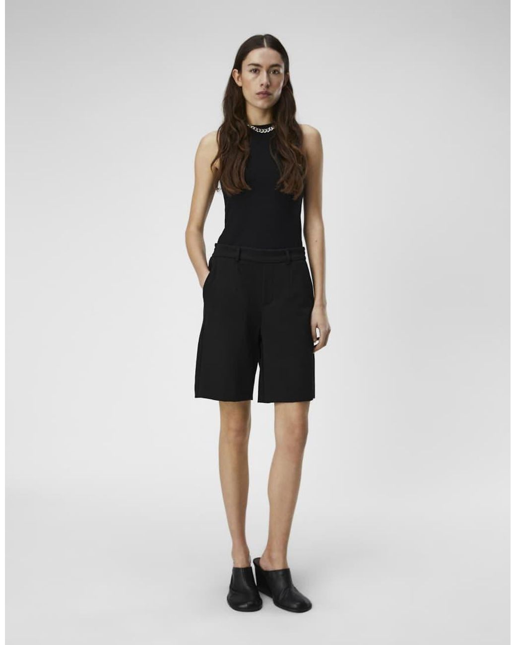 Pantalones Cortos Negros Object de color Black