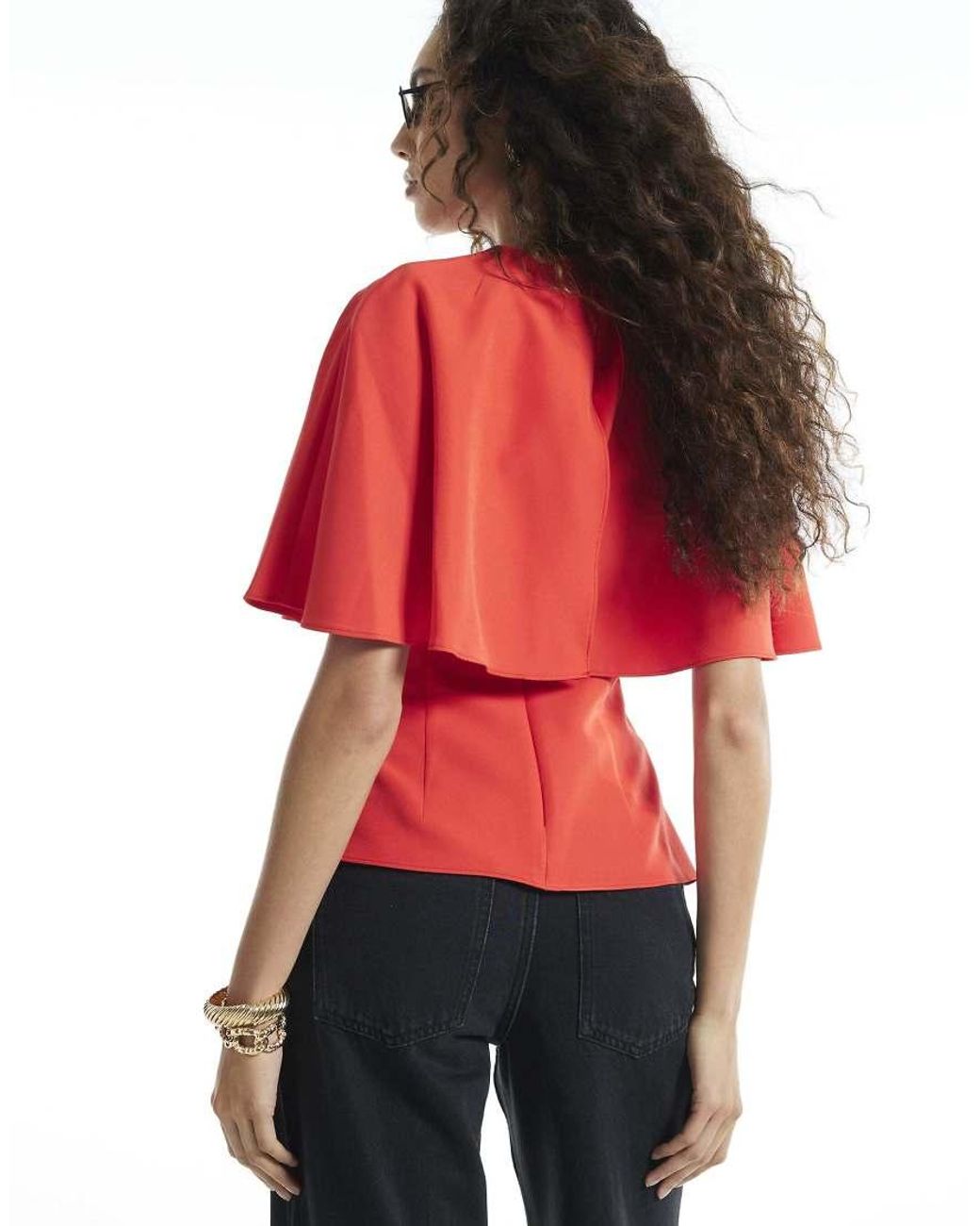 River Island Red Cape T-Shirt