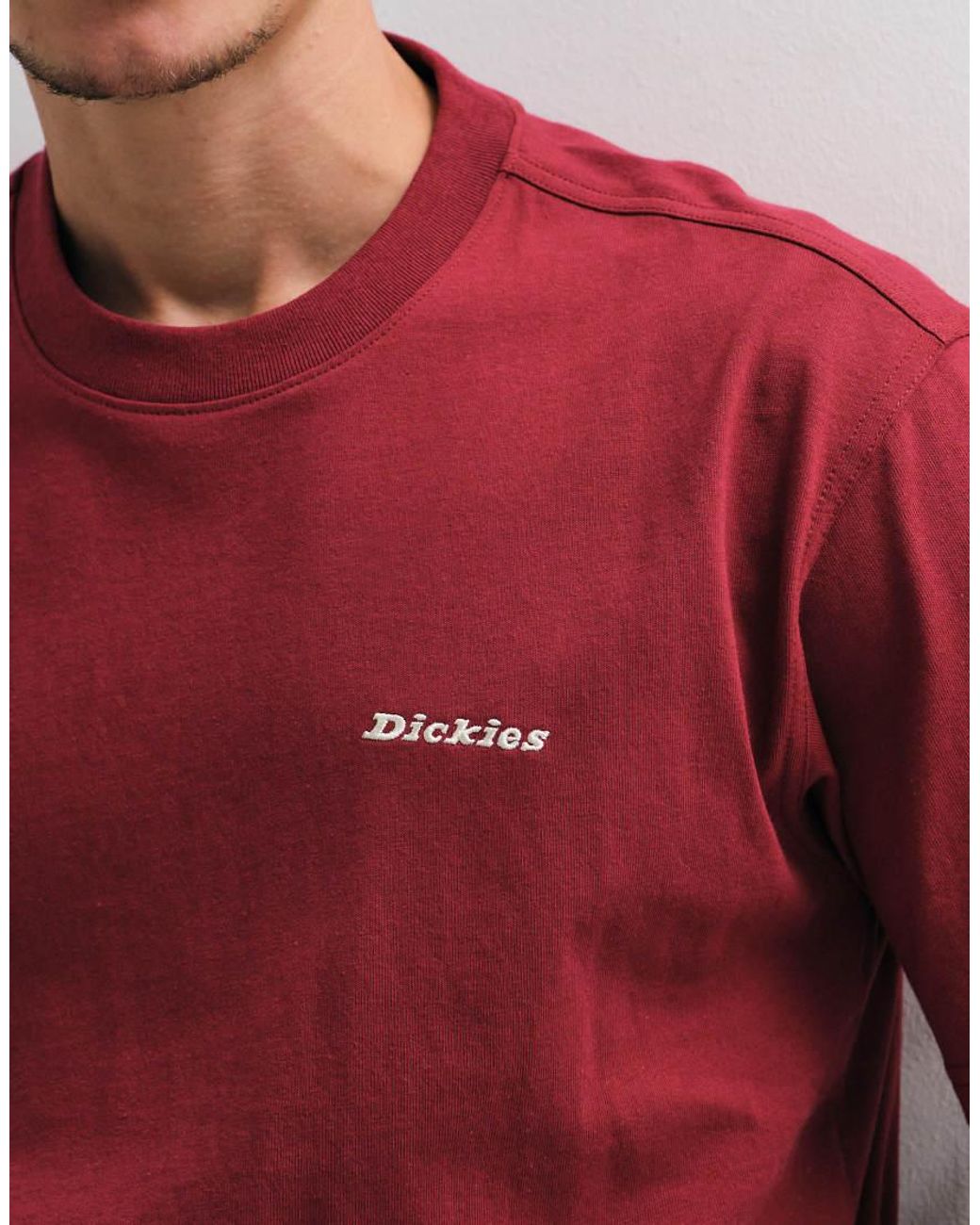 Dickies Red Loretto Short Sleeve T-shirt for men