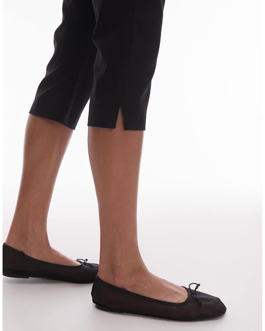 TOPSHOP Capribroek Van Bengaline in het Black