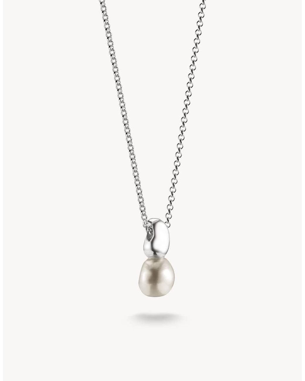 Thomas Sabo White Chain Pearl