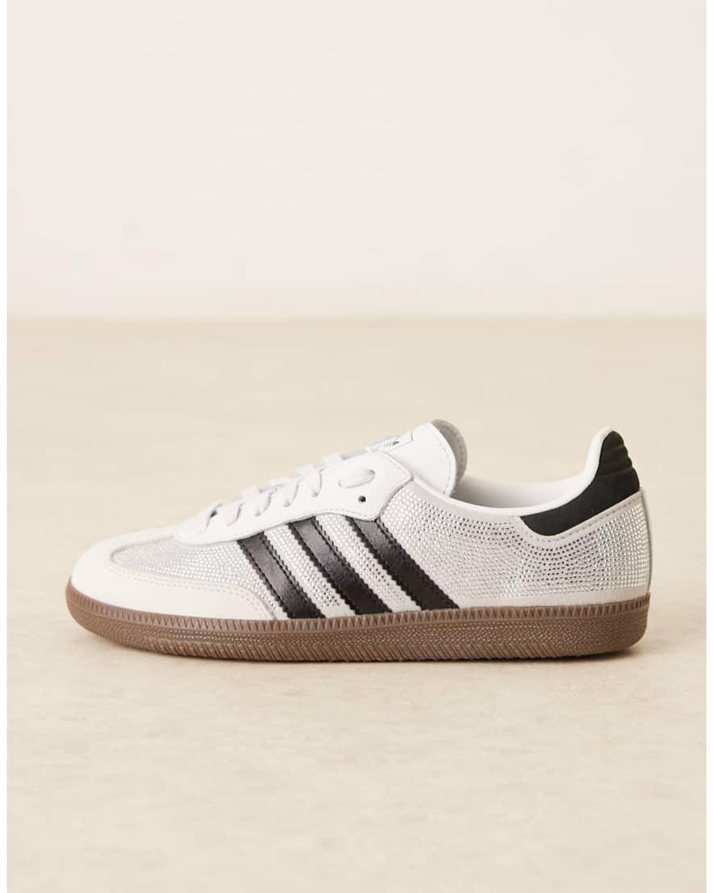 Adidas Originals Black Samba Og Rhinestone Trainers