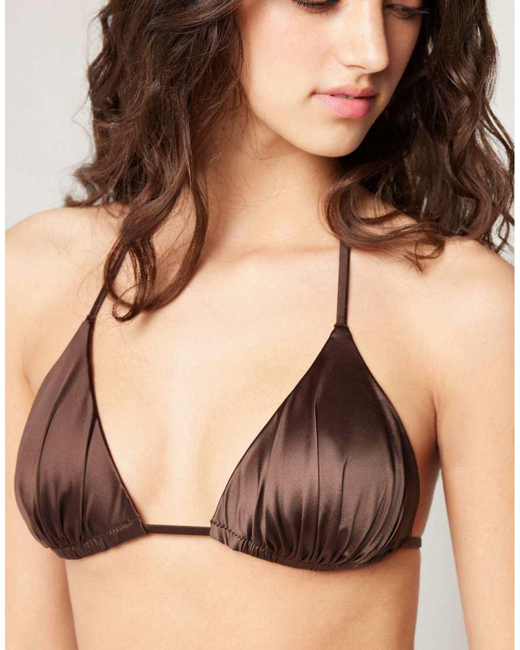 Tezenis Natural Shiny Bikini Top