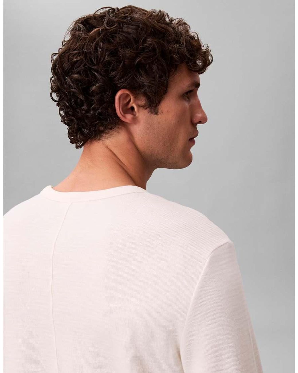 Calvin Klein Multicolor Cotton Long Sleeve T-shirt for men