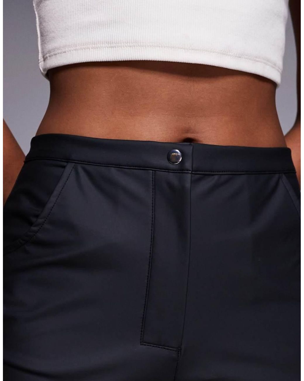 Ann Summers Black Plain Pu Short