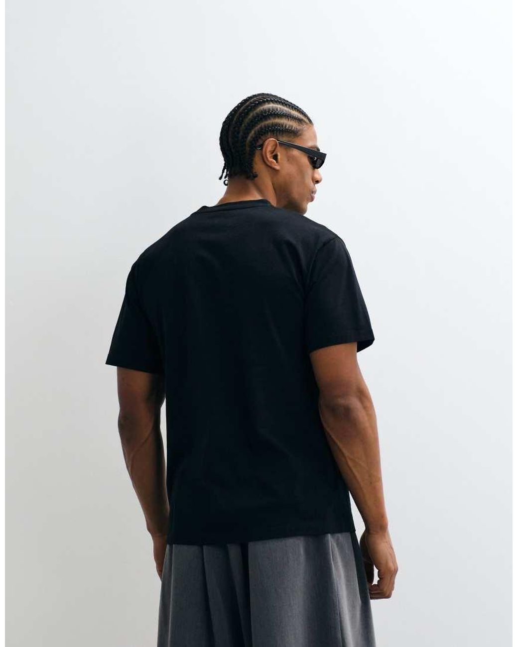 No Problemo Black 100% Cotton T-shirt 'no Carpeto' Back Print T-shirt for men