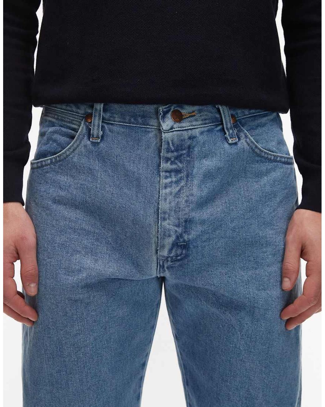 Wrangler Blue 13mwz Original Cowboy Straight Fit Jeans for men