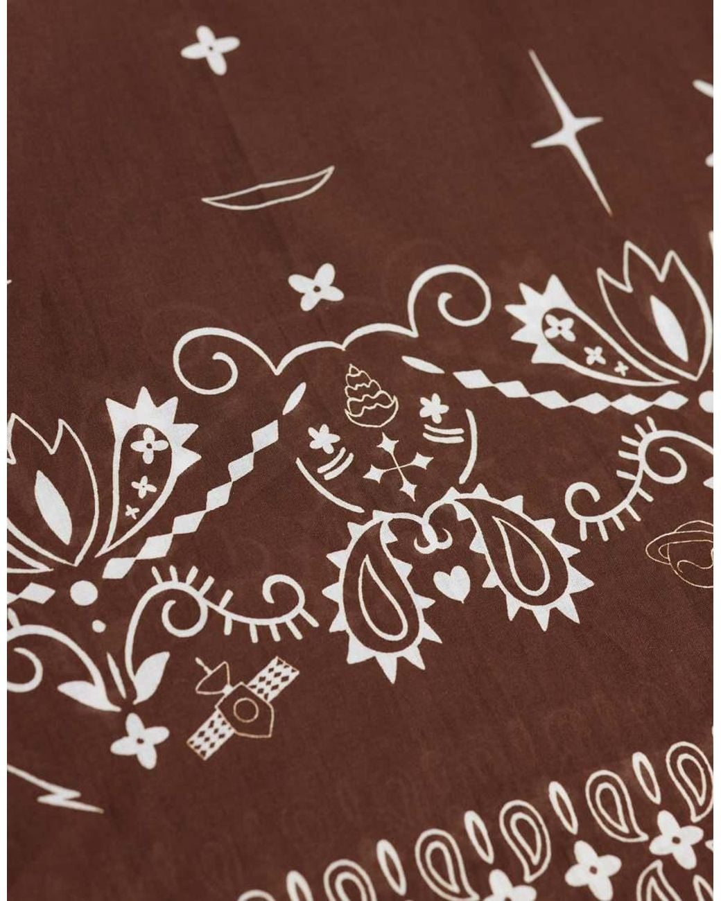 Vero Moda Brown Paisley Bandana Scarf