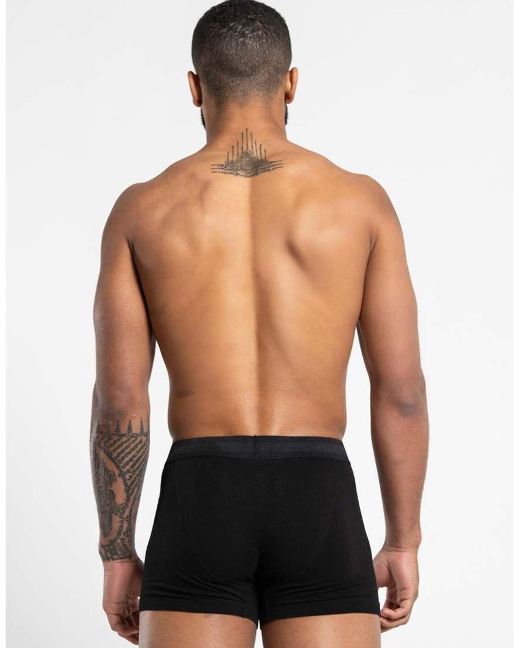 French Connection Black 7 Pack Cotton Boxers for men