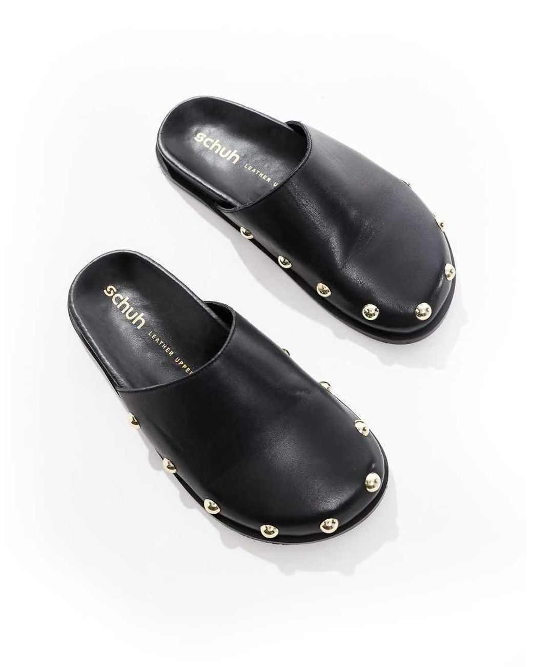Schuh Brown Teale Clog Mules