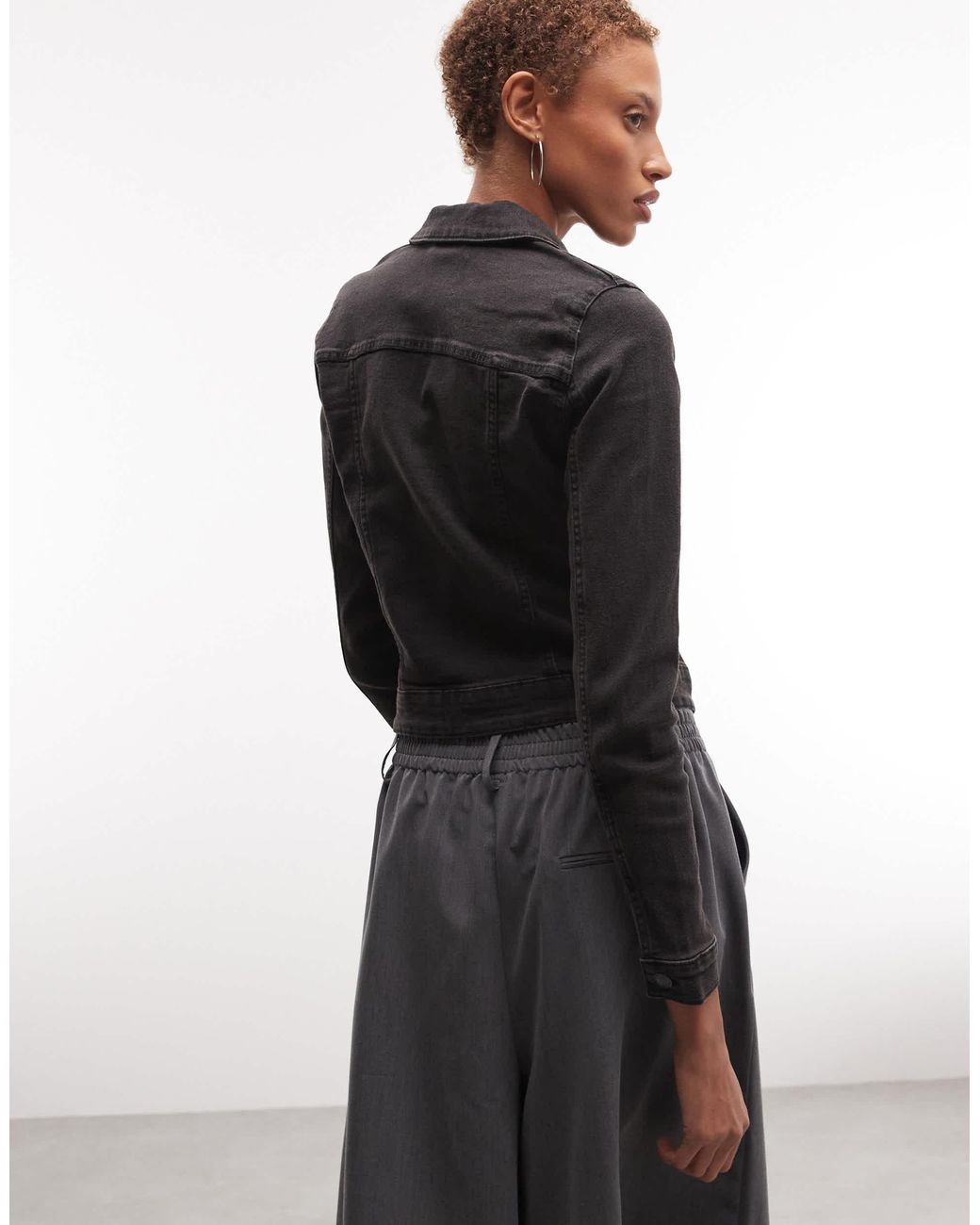 Noisy May Black Denim Jacket
