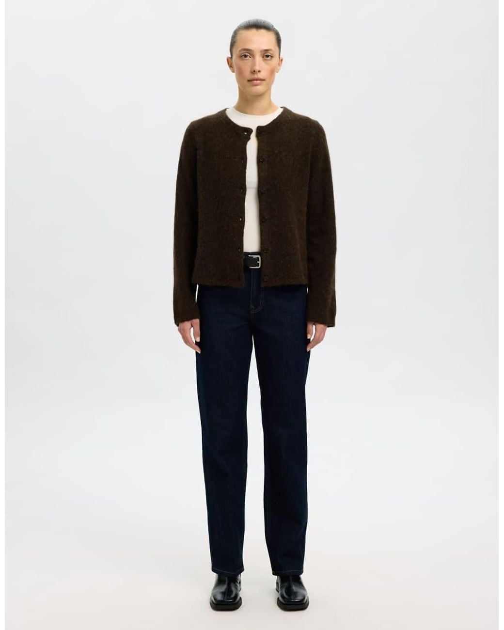 SELECTED Black Cardigan