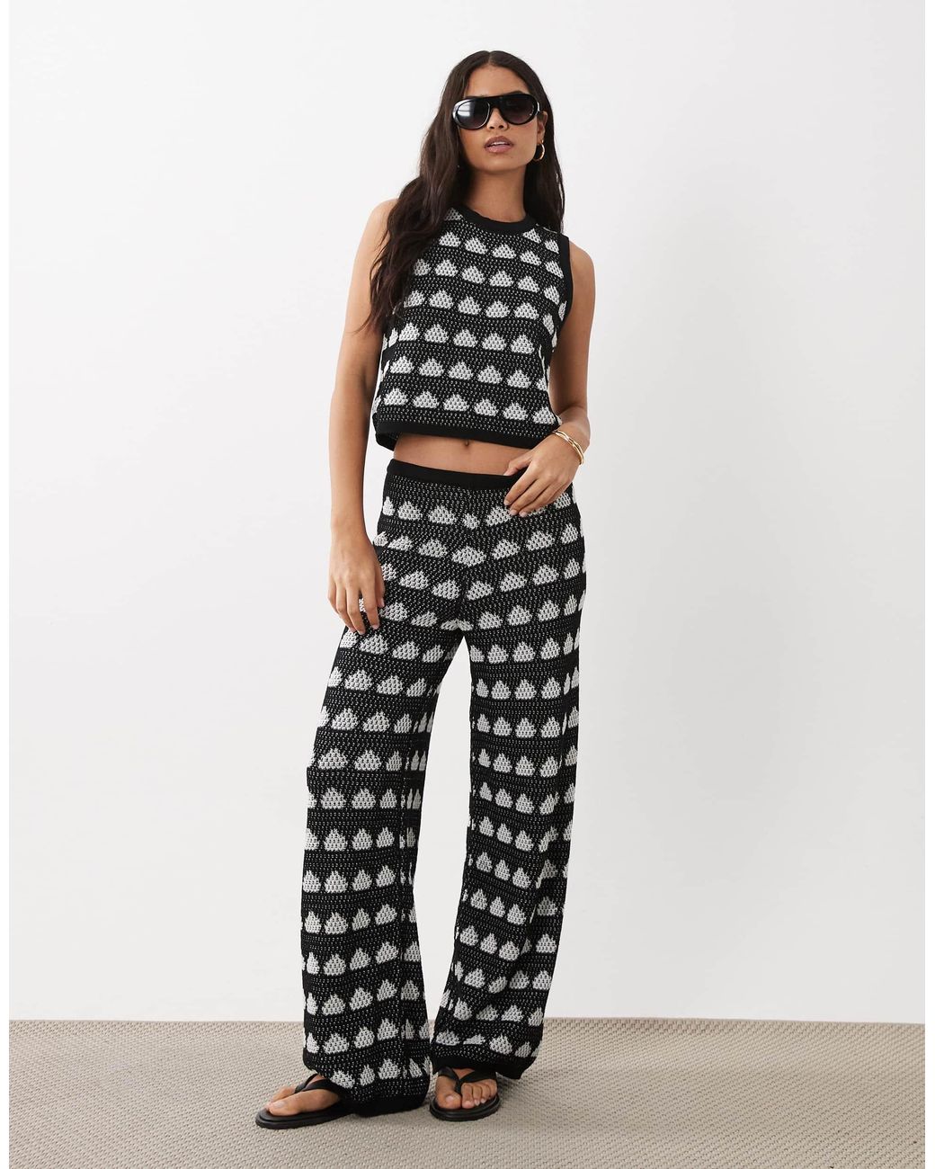 Pantalon d'ensemble ASOS en coloris White