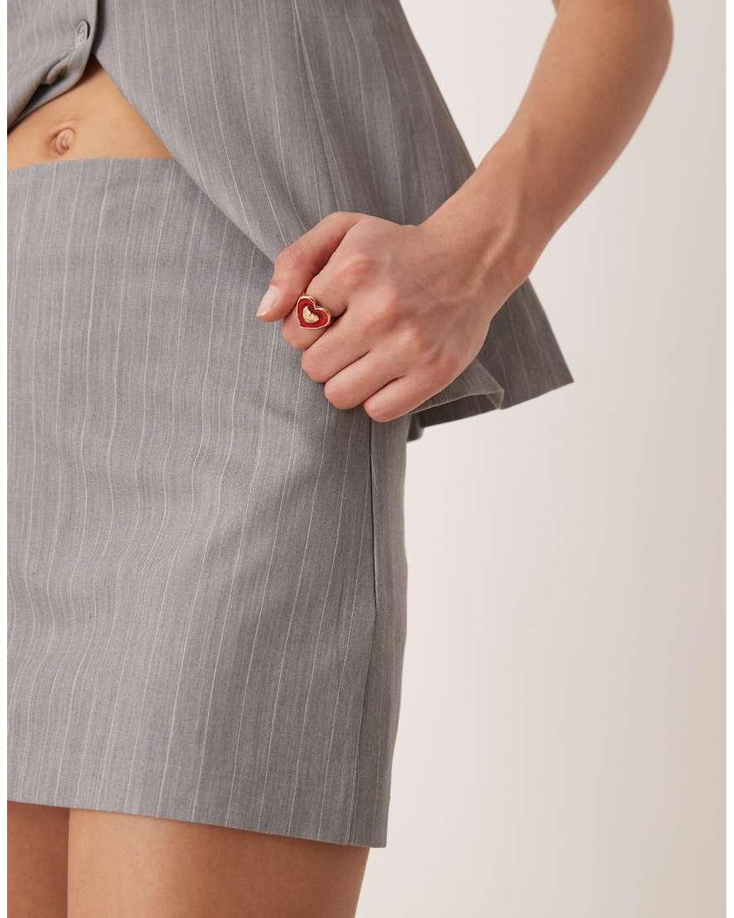 Glamorous Natural Mini Skirt