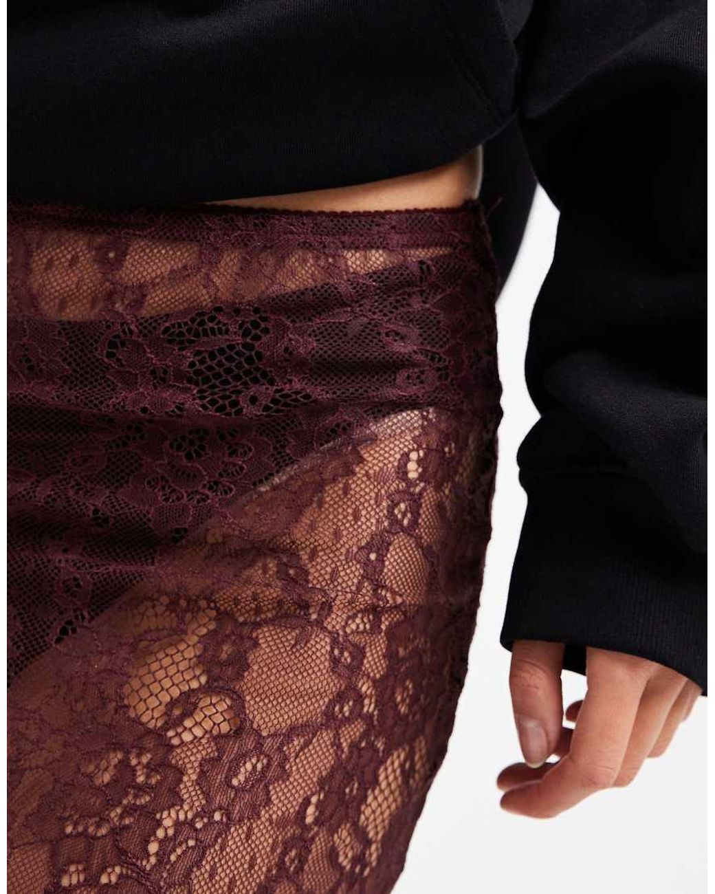 Gonna Midi di ASOS in Black