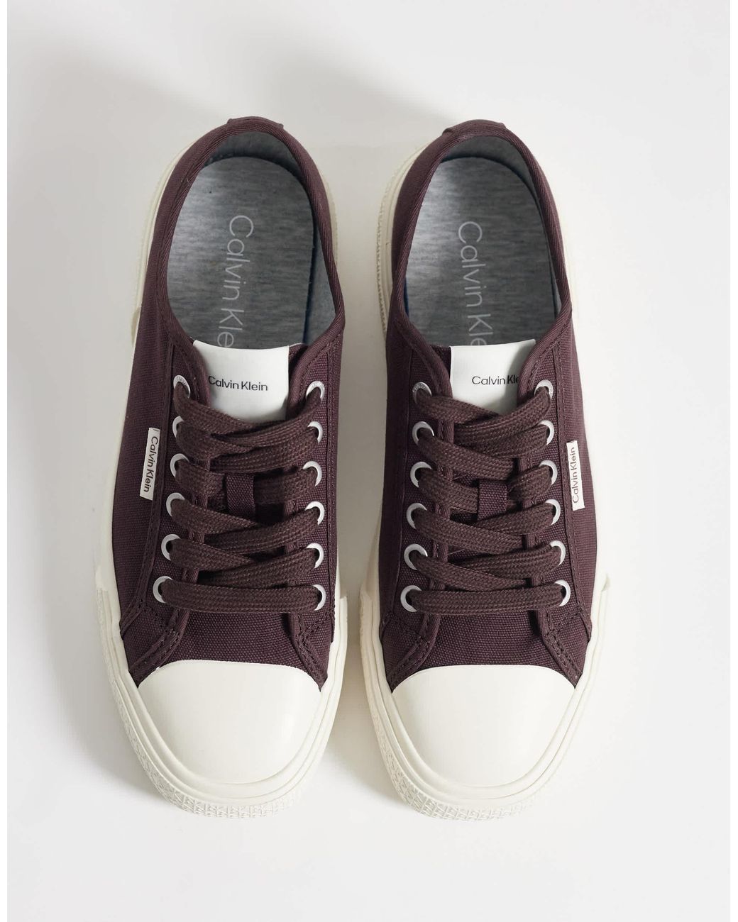 Calvin Klein Brown – canvas-sneaker