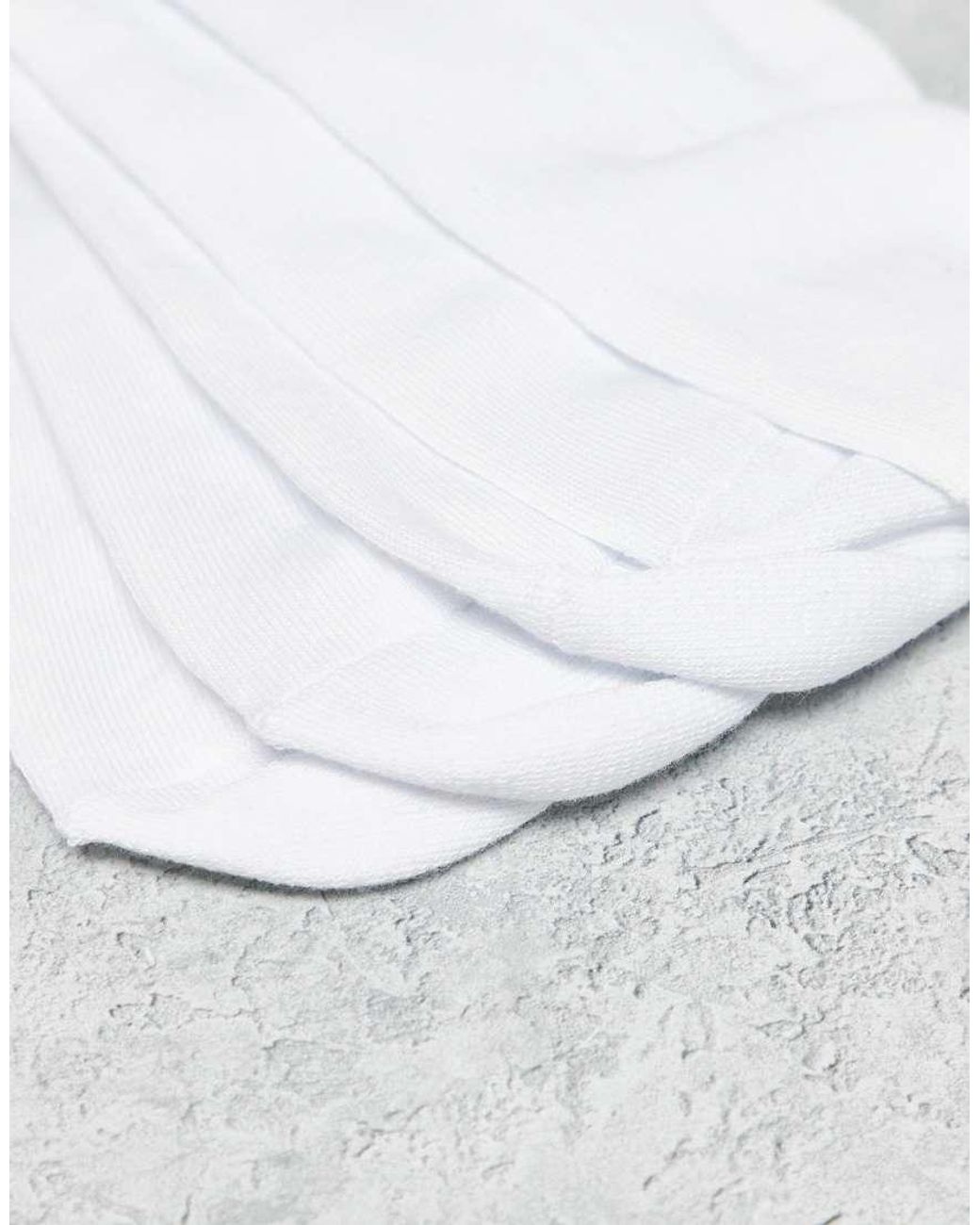 ASOS White 5 Pack Sports Socks for men
