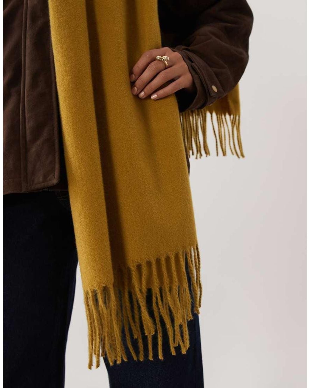 ASOS Natural Super Soft Scarf