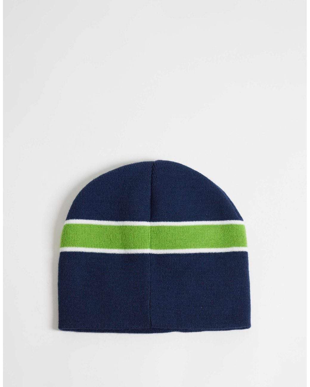 Huf Blue Frequency Skull Beanie for men