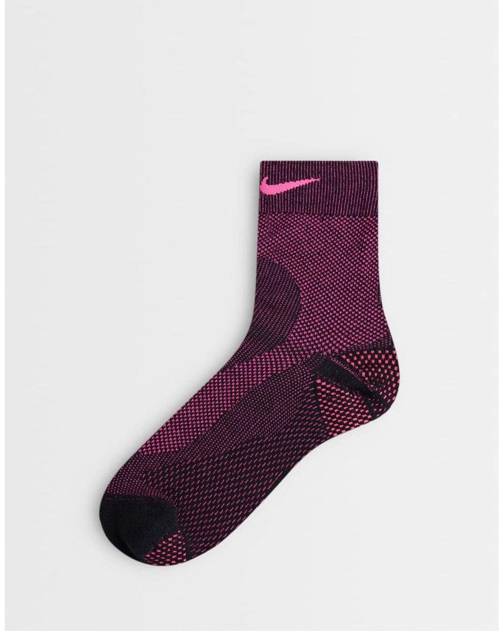 Nike Running Lichtgewicht Sokken in het Purple voor heren