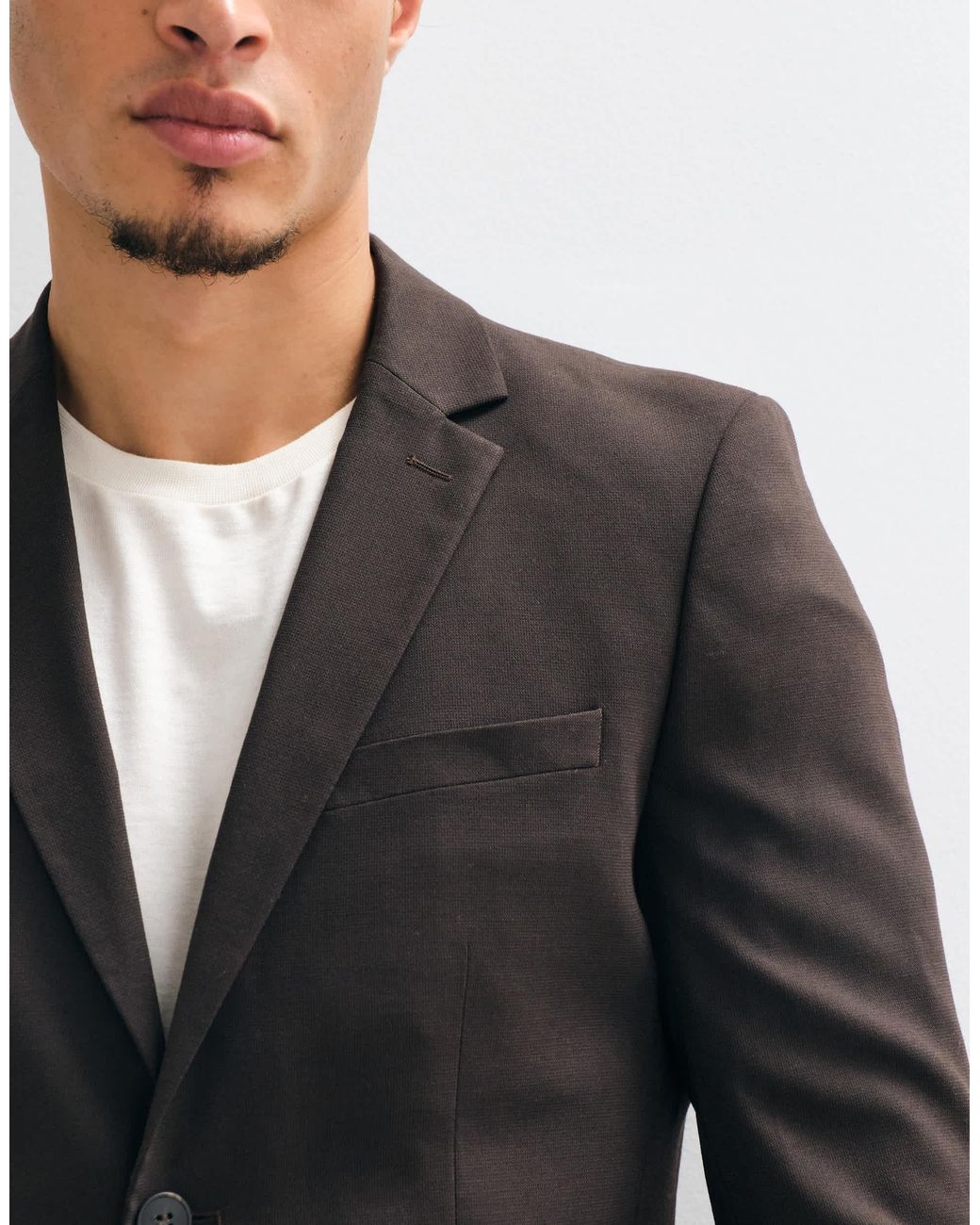 SELECTED Kombiteil-blazer in Brown für Herren