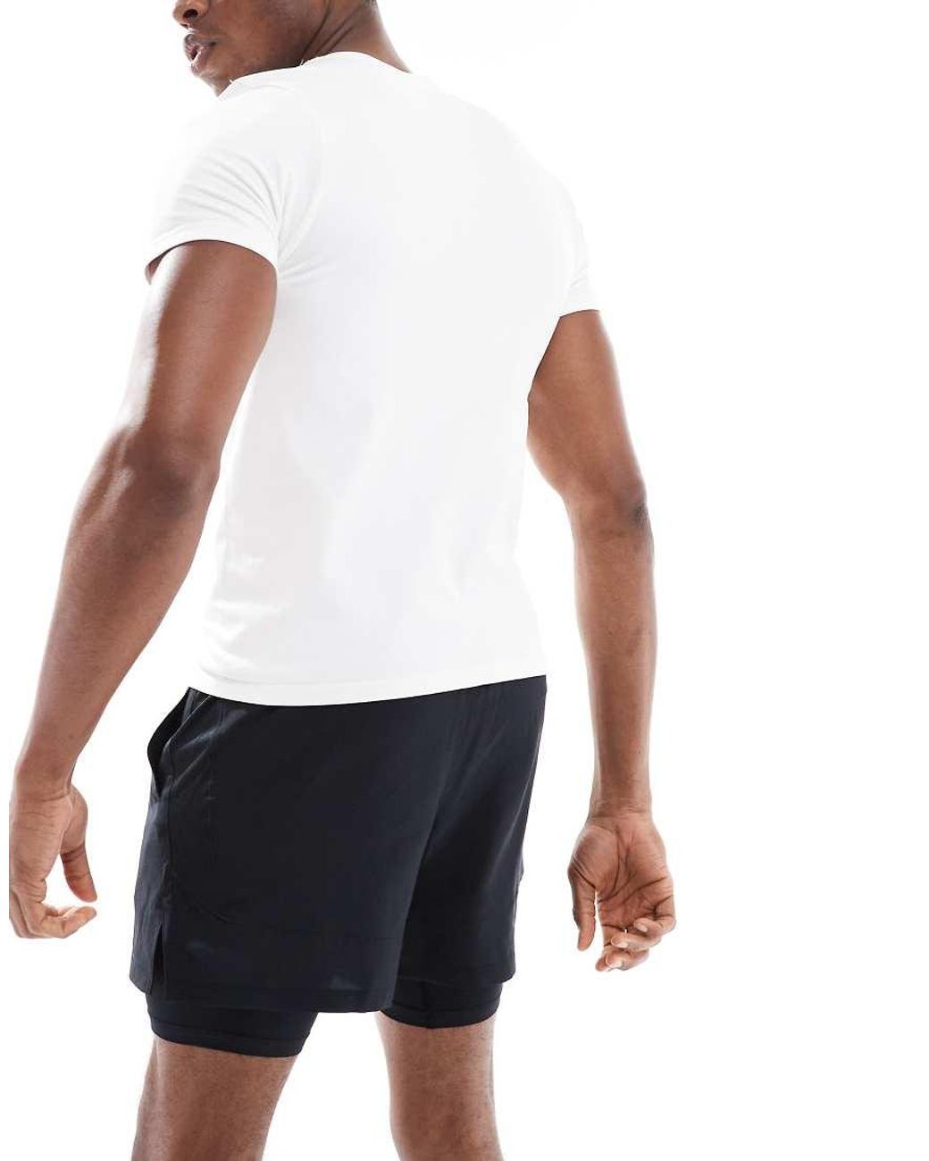 Under Armour Blue Launch 5 Inch 2-in-1 Shorts for men