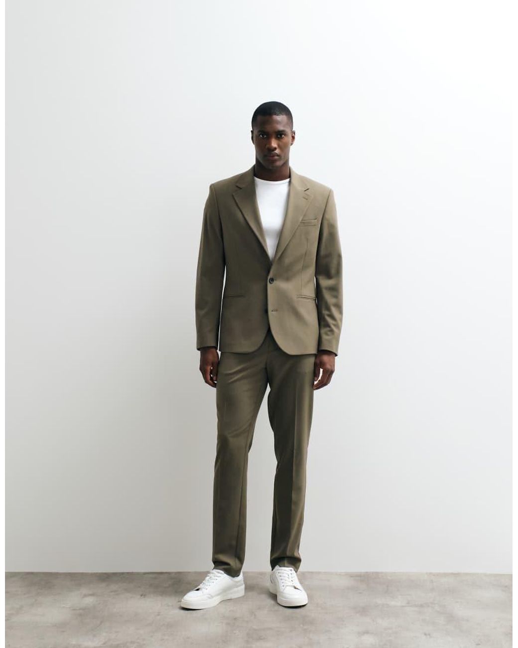 ASOS Green Flexmaxtm Skinny Suit Pants for men