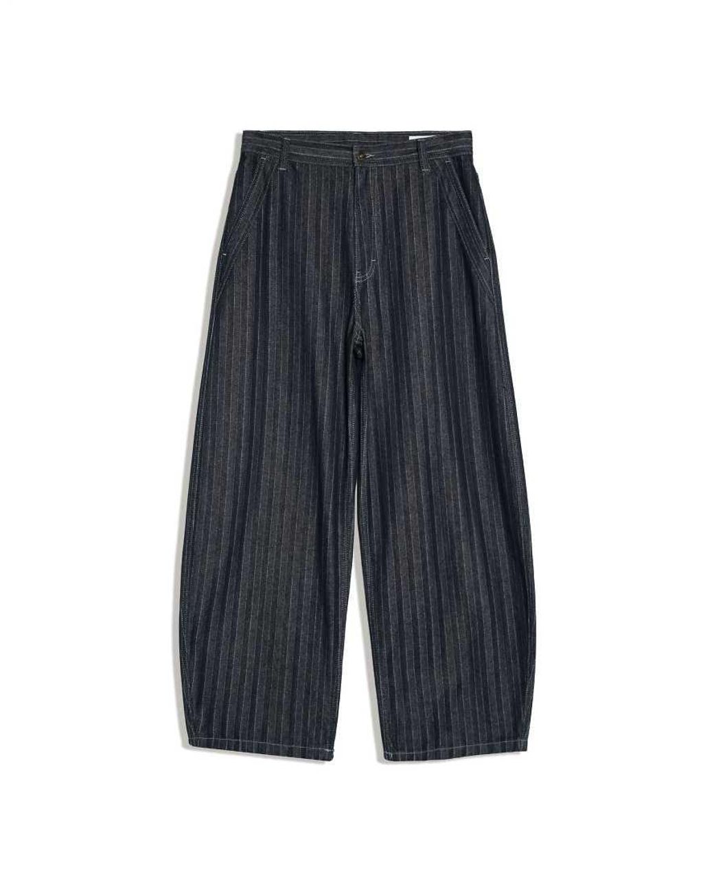 Bershka Blue Textured Jeans for men