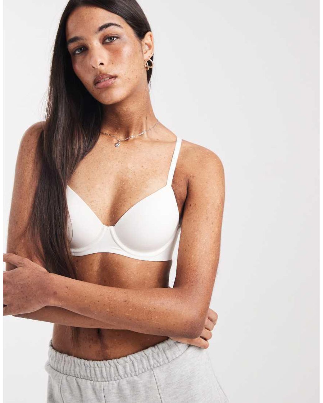Cotton On Gray Basic Ultimate Comfort Bra