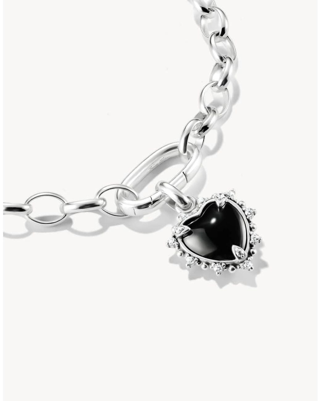Thomas Sabo Brown Charm Pendant Vintage Heart Connect