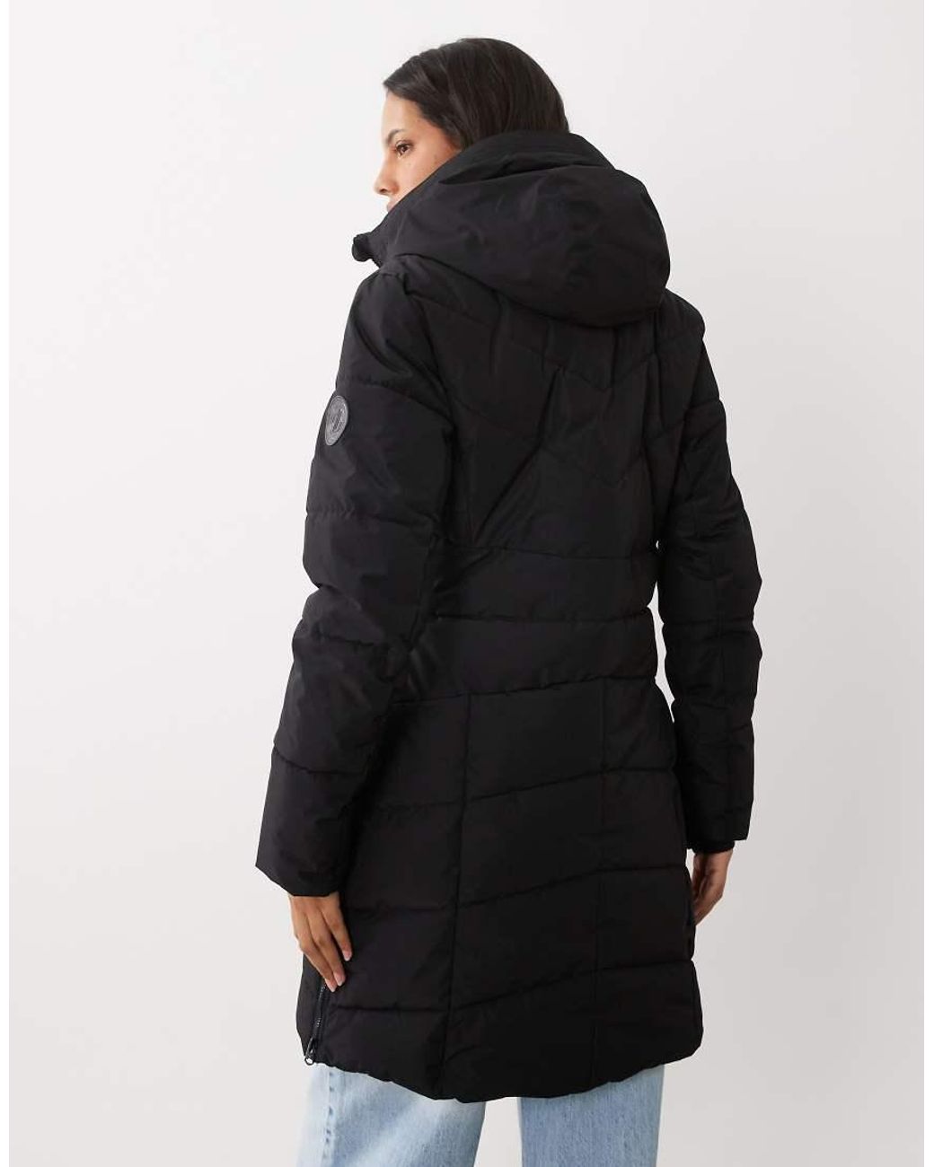 Dare 2b Black Glacier Longline Waterproof Insulated Jacket