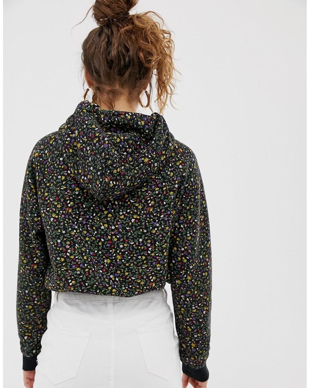 Levi's Denim Ditsy Floral Hoodie in 