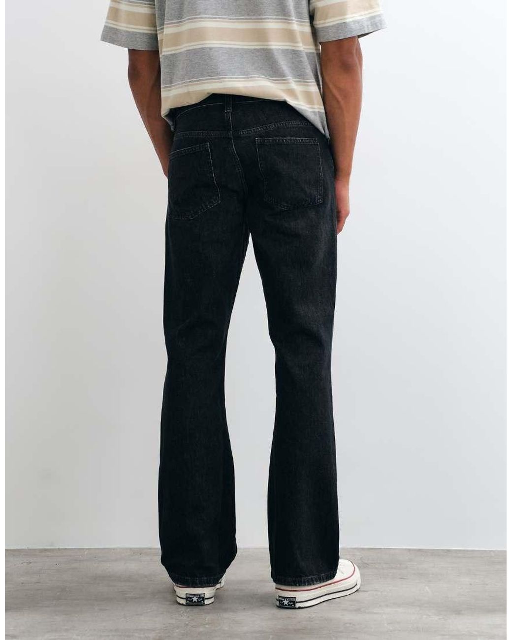 ASOS White Bootcut Jeans for men