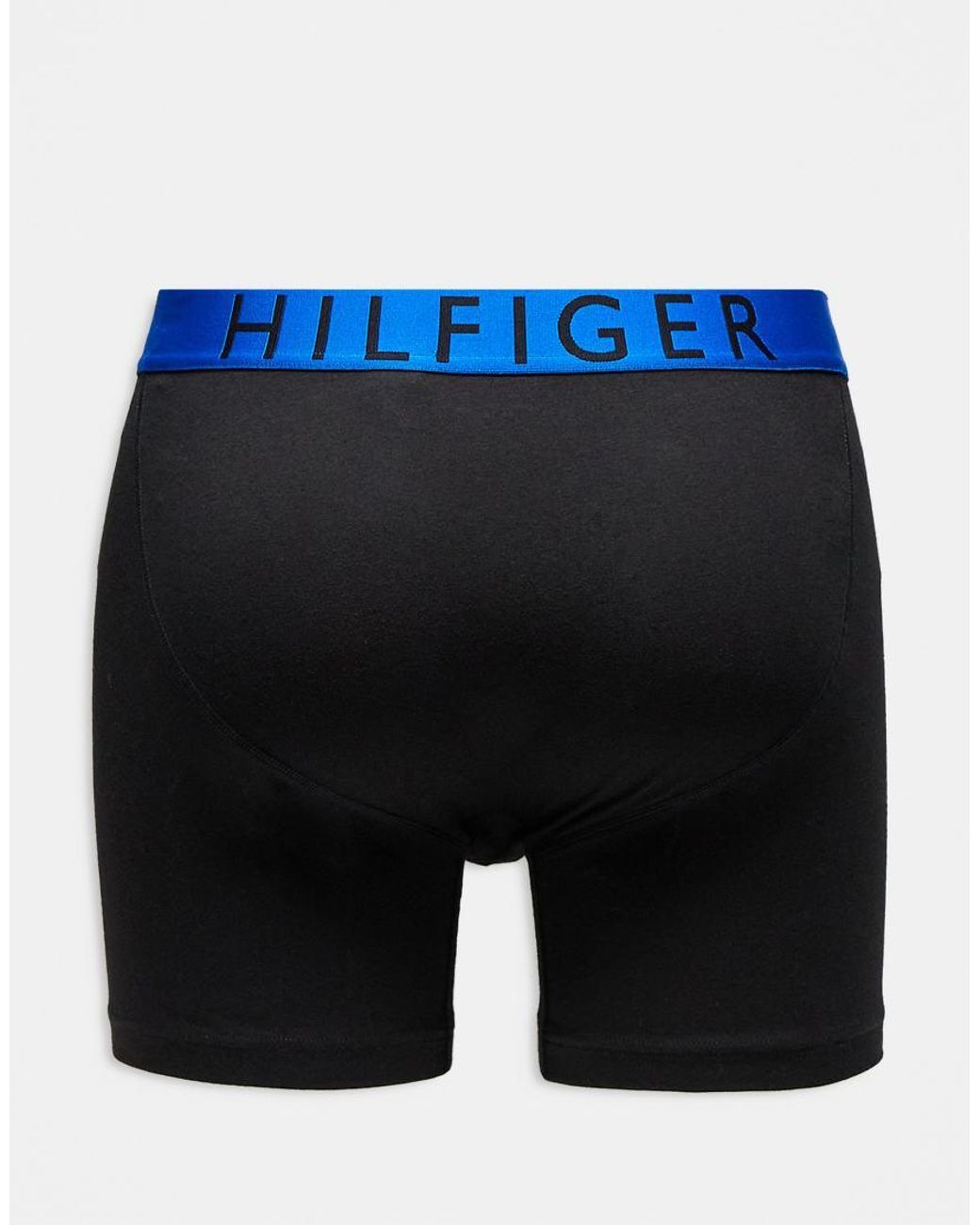 Tommy Hilfiger Black Cotton 3 Pack Boxer Briefs for men