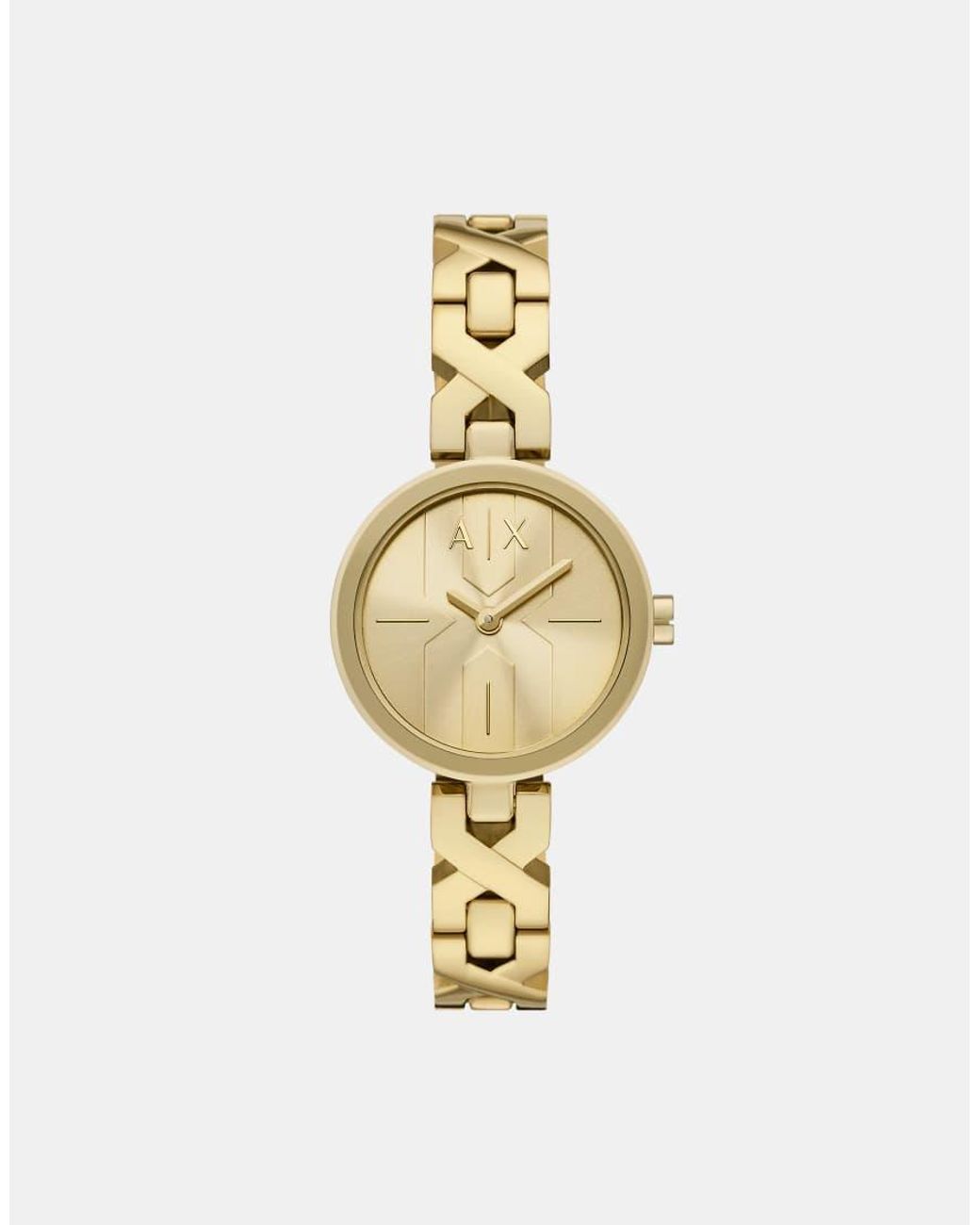 ARMANI EXCHANGE Metallic Quartz/2H Ava, Stainless Steel