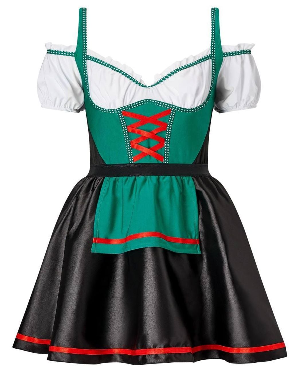 Ann Summers Green Halloween Beer Maid Sexy Costume With Apron