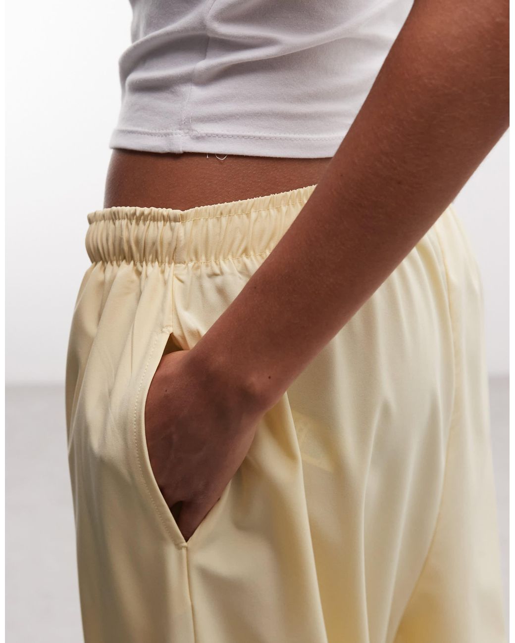 Collusion Natural 3/4 Nylon Capri