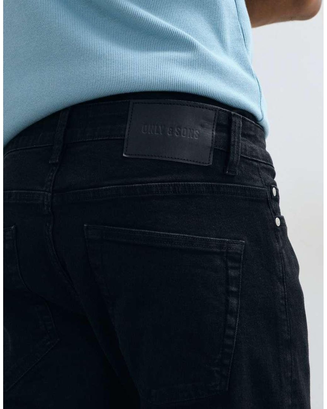 Only & Sons Blue Loom Slim Fit Jeans for men