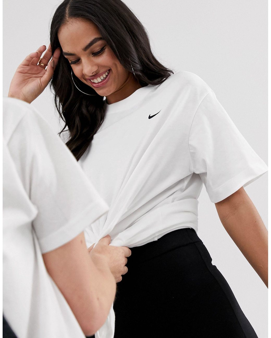 oversized t shirt dress nike